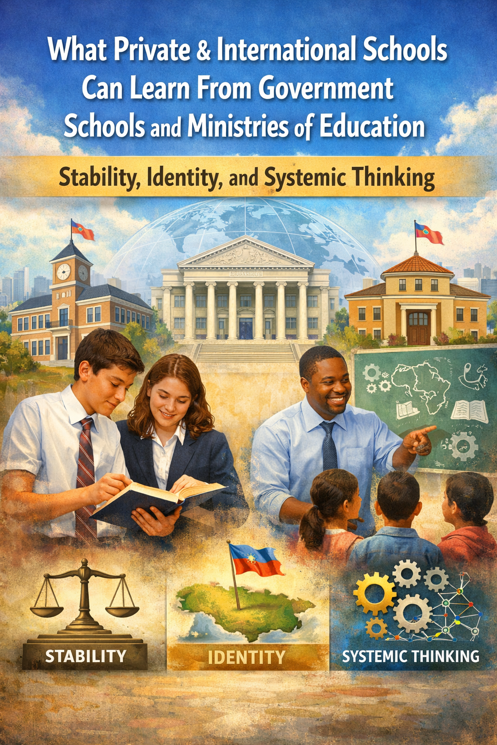 What Private & International Schools Can Learn From Government Schools and Ministries of Education Stability, Identity, and Systemic Thinking