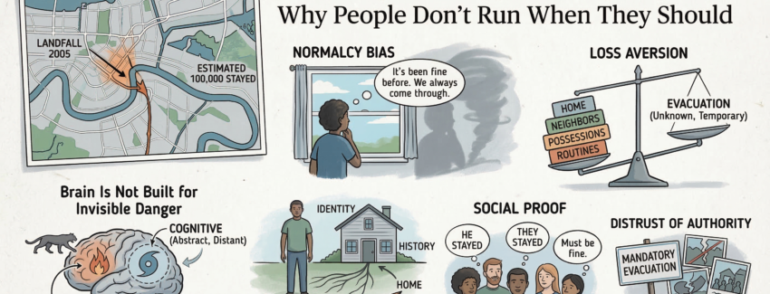 the psychology of staying put