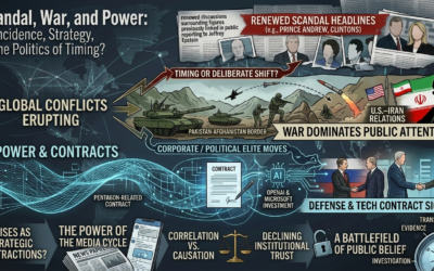 Scandal, War, and Power: Coincidence, Strategy, or the Politics of Timing?