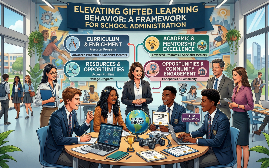 How School Administration Can Elevate Learning Behavior of Gifted Students for Global Recognition