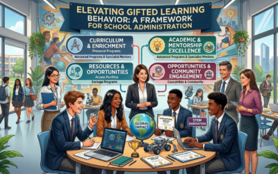 How School Administration Can Elevate Learning Behavior of Gifted Students for Global Recognition