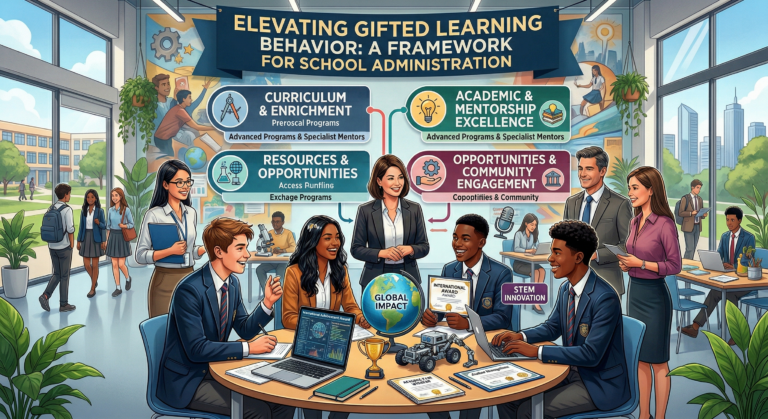 How School Administration Can Elevate Learning Behavior of Gifted Students for Global Recognition