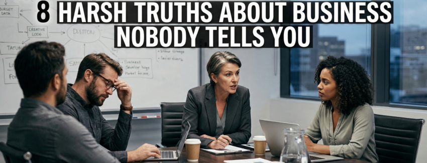 Stop Wasting Time 8 Harsh Truths About Business Nobody Tells You(1)