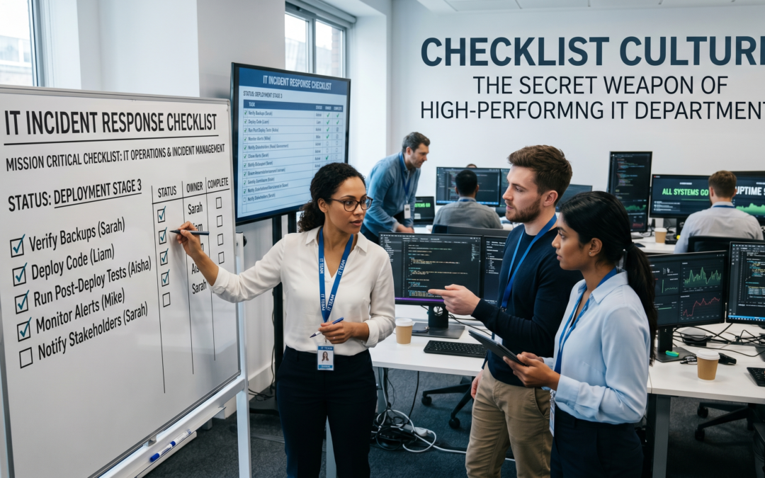 Checklist Culture The Secret Weapon of High-Performing IT Departments(1)