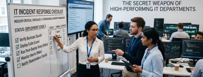 Checklist Culture The Secret Weapon of High-Performing IT Departments(1)