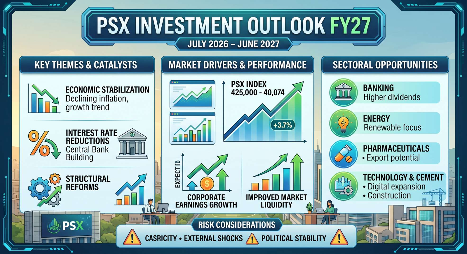 PSX Investment Outlook FY27 (July 2026 – June 2027)