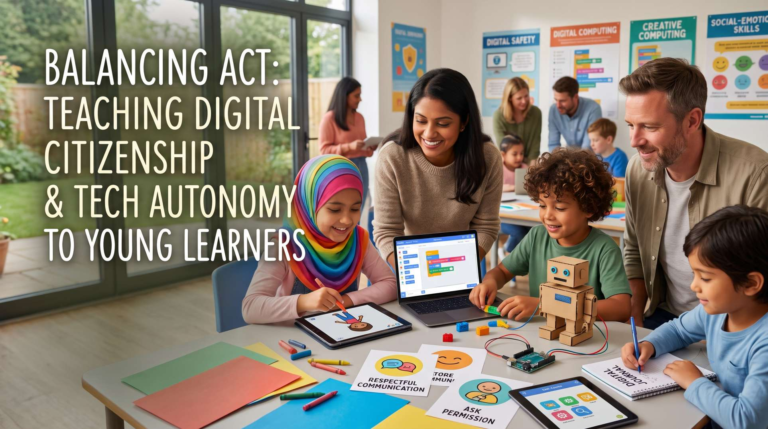 Balancing Act: Teaching Digital Citizenship and Tech Autonomy to Young Learners