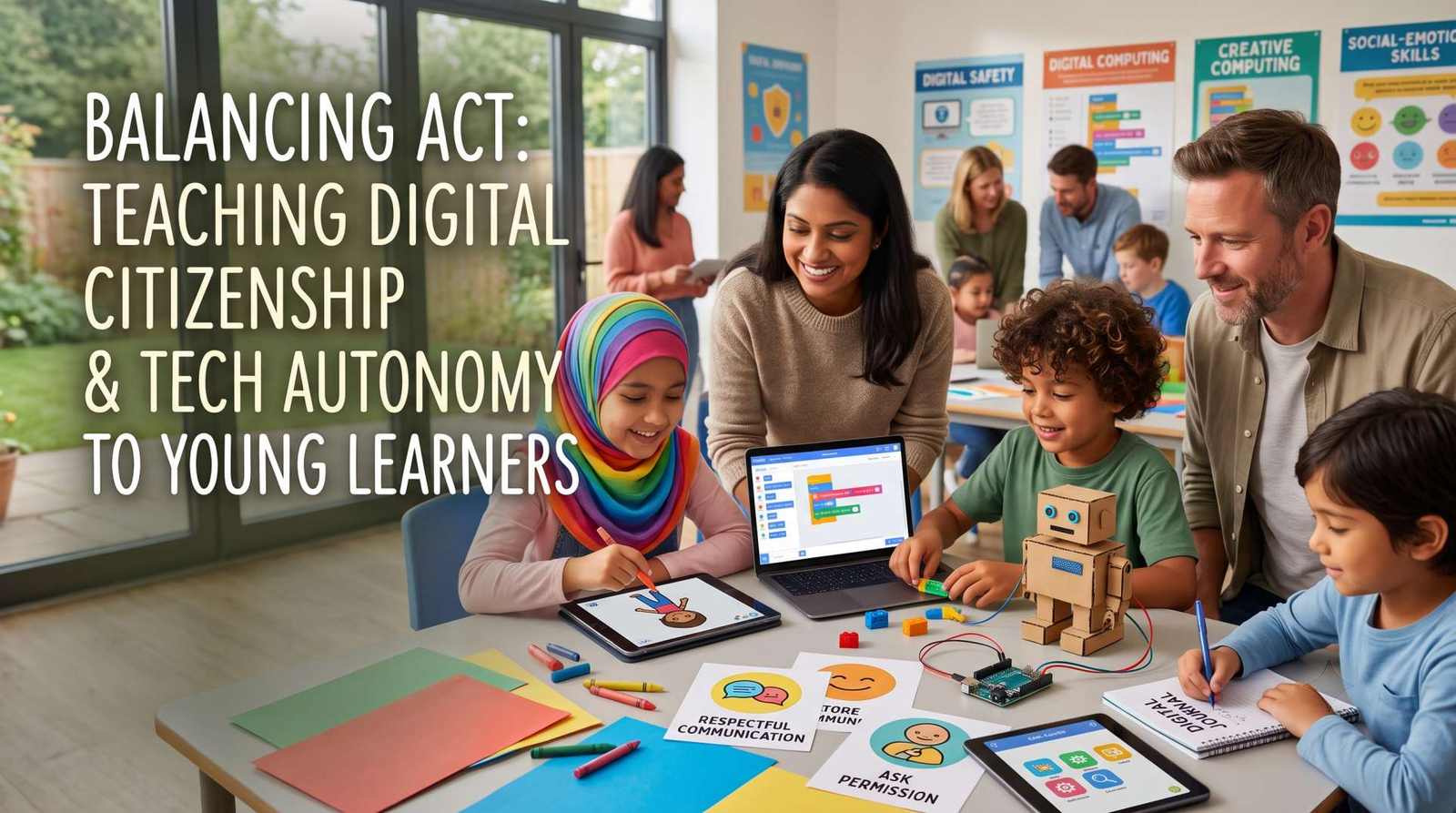 Balancing Act: Teaching Digital Citizenship and Tech Autonomy to Young Learners