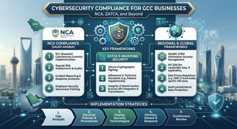 Cybersecurity Compliance for GCC Businesses: NCA, ZATCA, and Beyond