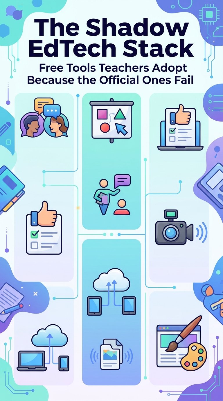 The Shadow EdTech Stack: Free Tools Teachers Adopt Because the Official Ones Fail