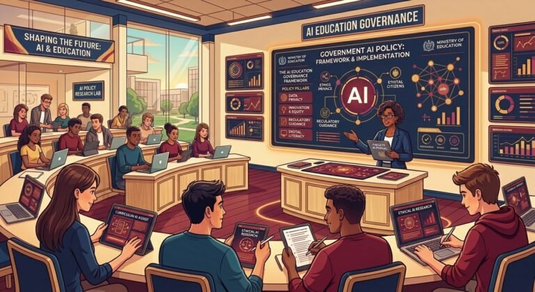 Who Writes the Rules for AI in the Classroom? Government AI Policies for Schools and Universities